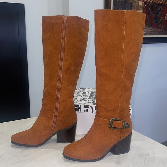 BAMBOO Shoes - New!! ✨ “Bamboo” Women Suede High Heel Boots 👢- Multiple Sizes!